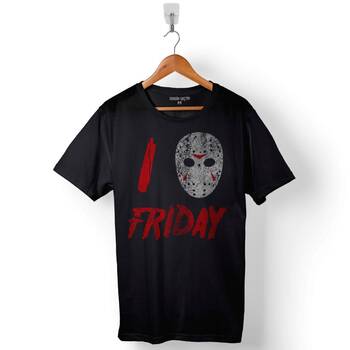 13. Cuma Onüçüncü Friday The 13Th 13 Baskılı Tişört Unisex T-Shirt