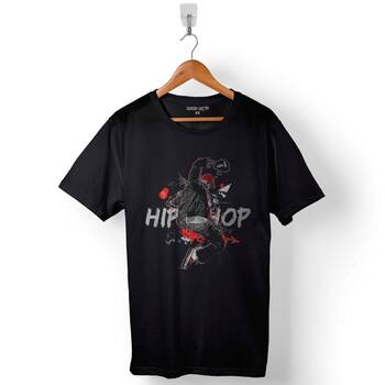 2Pac Tupac Shakur Makaveli Cartoon Atwork Hip Hop Baskılı Tişört Unisex T-Shirt