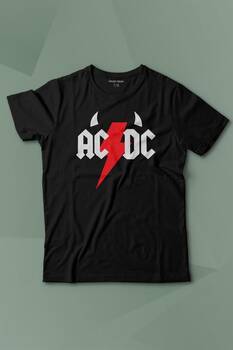 Ac Dc Alternatif Doğru Akım Music Devil Baskılı Tişört Çocuk T-shirt