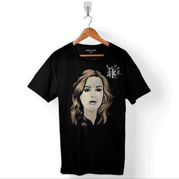 Adele Tour He Won'T Go Lyrıcs Baskılı Tişört Unisex T-Shirt