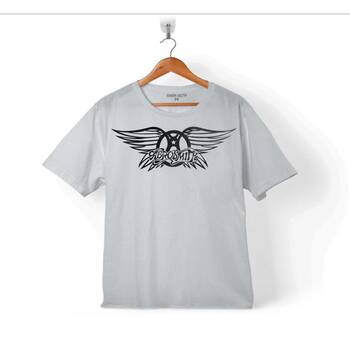 AEROSMITH STEVEN TYLER BLACK ON BLACK WİNGS 3 ÇOCUK TİŞÖRT