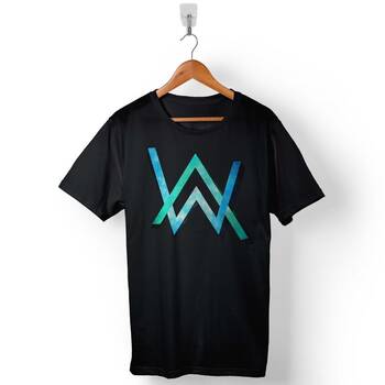 Alan Walker Logo Baskılı Tişört Unisex T-Shirt