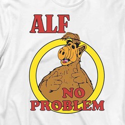 Alf No Problem Dizisi Melmac Alien Lıfe Form Uzun Kollu Tişört Baskılı T-Shirt - Thumbnail