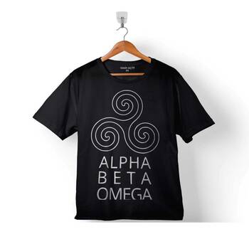 ALPHA ALFA BETA OMEGA TEEN WOLF 2 ÇOCUK TİŞÖRT