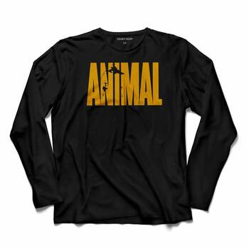 ANIMAL FİTNESS GYM TANK TOP ATLET SPORCU ATLETİ UZUN KOLLU TİŞÖRT