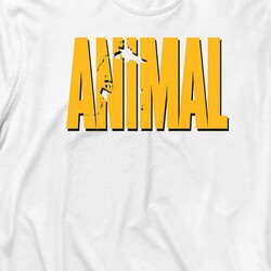 Animal Fitness Gym Tank Top Atlet Sporcu Atleti Uzun Kollu Tişört Baskılı T-Shirt - Thumbnail