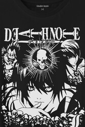 Anime Naruto Death Note Skull King Crow Anime Baskılı Tişört Unisex T-Shirt - Thumbnail