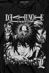 Anime Naruto Death Note Skull King Crow Anime Uzun Kollu Tişört Baskılı T-Shirt - Thumbnail