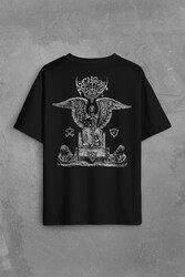 Archgoat Behemoth Metallica Heavy Metal Sırt Ön Baskılı Oversize Tişört Unisex T-Shirt - Thumbnail