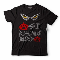 Asi Ruhumuz Burda Kartal Eagle Şampiyon Baskılı Tişört Çocuk T-shirt - Thumbnail