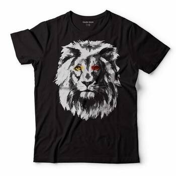 ASLAN KAFA LION HEAD ÇOCUK TİŞÖRT