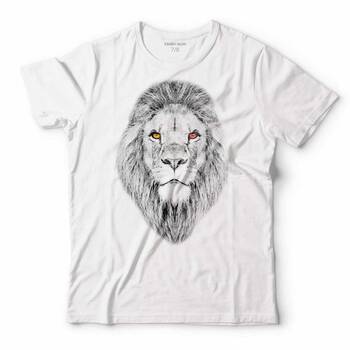 ASLAN KAFA LION HEAD ÇOCUK TİŞÖRT