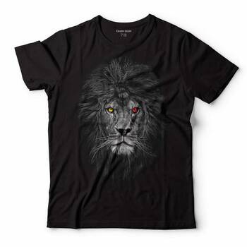 ASLAN KAFA LION HEAD ÇOCUK TİŞÖRT