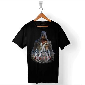 Assassins Assassin'S Creed Unıty 4 5 Iv Baskılı Tişört Unisex T-Shirt