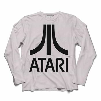 ATARI ATERİ NOSTALJİ OYUN LOGO UZUN KOLLU TİŞÖRT