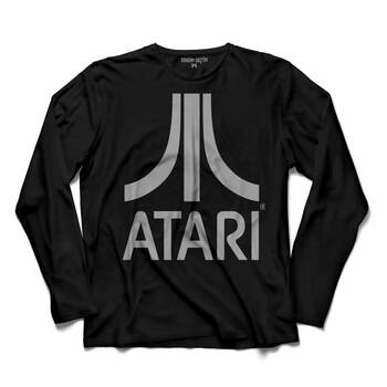 ATARI ATERİ NOSTALJİ OYUN LOGO UZUN KOLLU TİŞÖRT