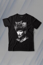 Atatürk Çanakkale Silüet Tipografi Mustafa Kemal Cumhuriyet Baskılı Tişört Çocuk T-shirt - Thumbnail