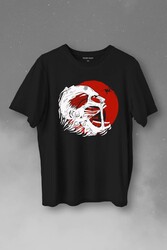 Attack Of Tittan Anime Japanese Japonca Dizi Baskılı Tişört Unisex T-Shirt - Thumbnail