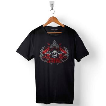 Avenged Sevenfold 7Ax Matt Shadows Baskılı Tişört Unisex T-Shirt