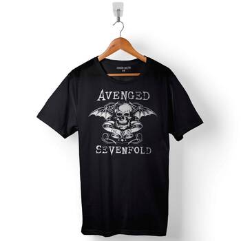 Avenged Sevenfold 7Ax Matt Shadows Metal Rock Baskılı Tişört Unisex T-Shirt