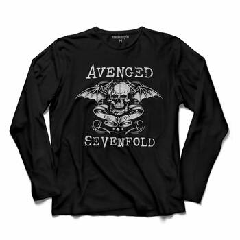 AVENGED SEVENFOLD 7AX MATT SHADOWS METAL ROCK UZUN KOLLU TİŞÖRT