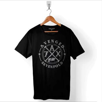 Avenged Sevenfold 7Ax Matt Shadows Rock Music Baskılı Tişört Unisex T-Shirt