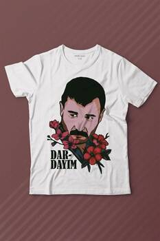 Azer Bülbül Dardayım Arabesk Baskılı Tişört Çocuk T-shirt