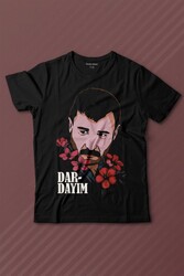 Azer Bülbül Dardayım Arabesk Baskılı Tişört Çocuk T-shirt - Thumbnail