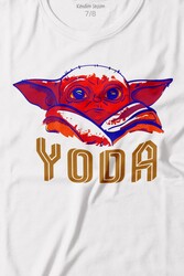 Baby on Board Yoda Star Wars Kahverengi Bebek Mandalorian Baskılı Tişört Çocuk T-shirt - Thumbnail