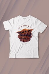 Baby on Board Yoda Star Wars Yeşil Bebek Mandalorian 2 Baskılı Tişört Çocuk T-shirt - Thumbnail