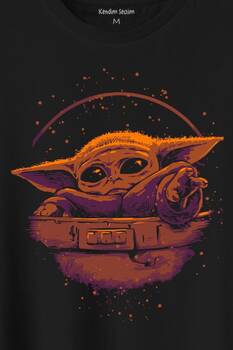 Baby On Board Yoda Star Wars Yeşil Bebek Mandalorian 2 Baskılı Tişört Unisex T-Shirt