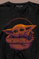 Baby on Board Yoda Star Wars Yeşil Bebek Mandalorian 2 Uzun Kollu Tişört Baskılı T-Shirt - Thumbnail