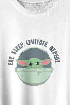 Baby Yoda The Mandalorian Star Wars Bebek Yoda Baskılı Tişört Unisex T-shirt