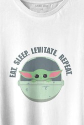 Baby Yoda The Mandalorian Star Wars Bebek Yoda Baskılı Tişört Unisex T-shirt - Thumbnail