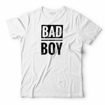 BAD BOY BADBOY PLAYBOY KÖTÜ HAYLAZ ÇOCUK ÇOCUK TİŞÖRT