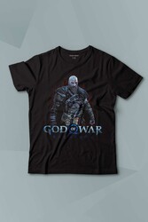 Baskılı Erkek T-shirt God of War Ragnarok Gamer Oyun Çocuk Tişört - Thumbnail