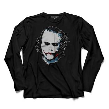 BATMAN BETMEN KARA ŞOVALYE JOKER DARK KNIGHT UZUN KOLLU TİŞÖRT