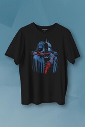 Batman Joker Kara Şovalye Dark Knight Film Baskılı Tişört Unisex T-shirt - Thumbnail