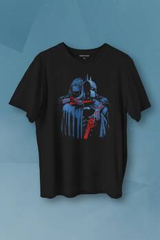 Batman Joker Kara Şovalye Dark Knight Film Baskılı Tişört Unisex T-shirt