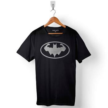 Batman Logo Gym Fitness Bodybuilding Baskılı Tişört Unisex T-Shirt