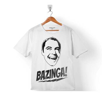 BAZINGA ŞAKA THE BIG BANG THEORY SHELDON COOPER ÇOCUK TİŞÖRT