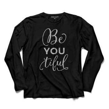 BE YOU TIFUL BEYOUTIFUL BEAUTIFUL SEN GÜZELSİN UZUN KOLLU TİŞÖRT