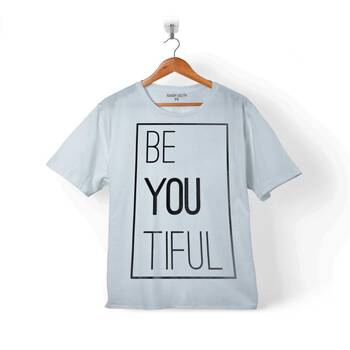 BE YOU TIFULBEAUTIFUL SEN GÜZELSİN YAZILI ÇOCUK TİŞÖRT