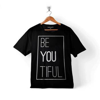 BE YOU TIFULBEAUTIFUL SEN GÜZELSİN YAZILI ÇOCUK TİŞÖRT