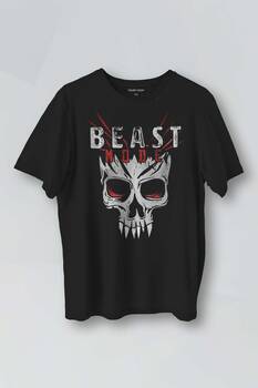 Beast Mode Gym Spor Workout Baskılı Erkek Tişört