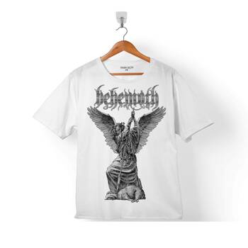 BEHEMOTH BAPHOMET LOGO BLACK METAL KOYUN ÖLDÜRME ÇOCUK TİŞÖRT