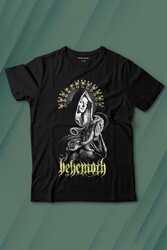 Behemoth Gothic Black Metal Rock Music Death Müzik Baskılı Tişört Çocuk T-shirt - Thumbnail