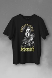 Behemoth Gothic Black Metal Rock Music Death Müzik Baskılı Tişört Unisex T-Shirt - Thumbnail