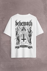 Behemoth The Satanıst Ben Sahar Metallica Sırt Ön Baskılı Oversize Tişört Unisex T-Shirt - Thumbnail