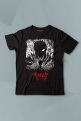 Berserk Manga Anime Guts Kılıç Baskılı T-shirt Çocuk Tişört - Thumbnail